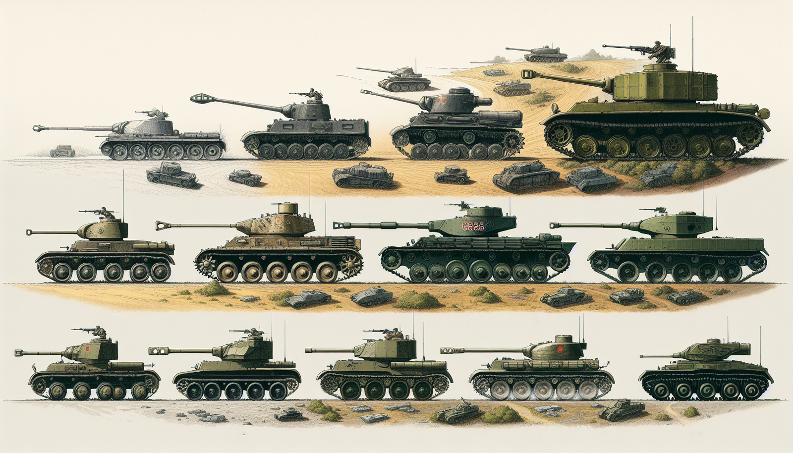 The Evolution of Main Battle Tanks